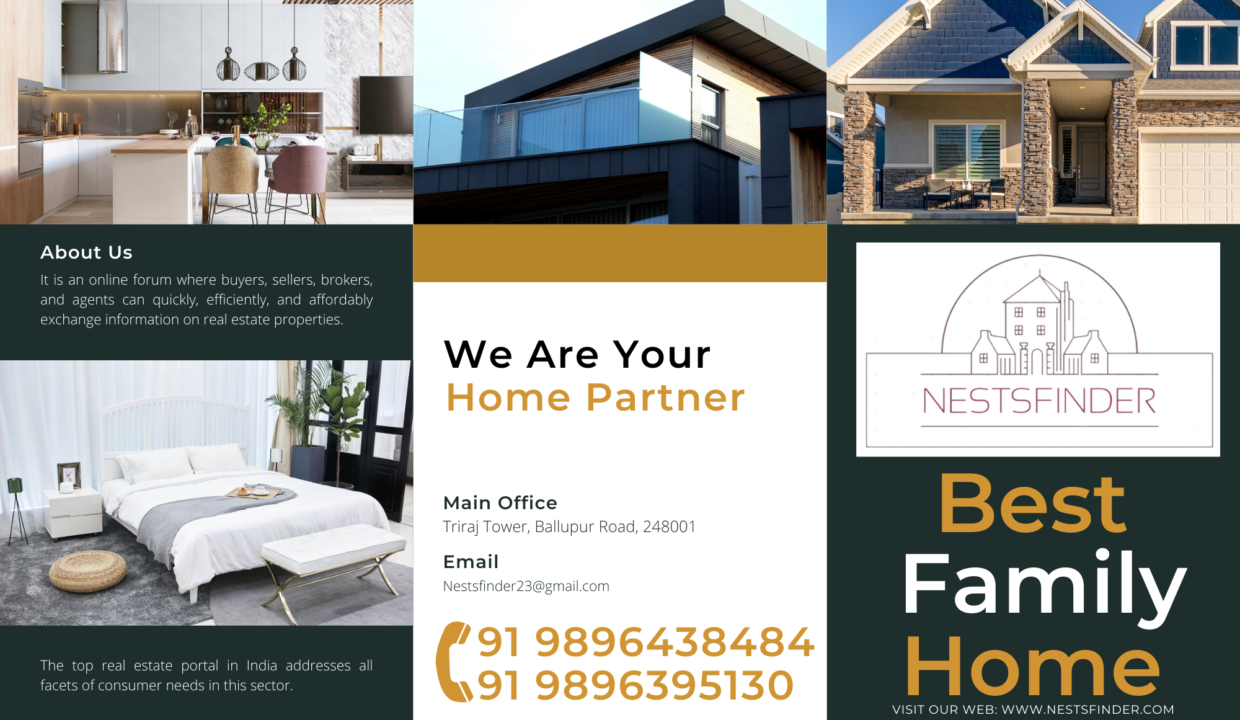 Modern Realtor Trifold Brochure