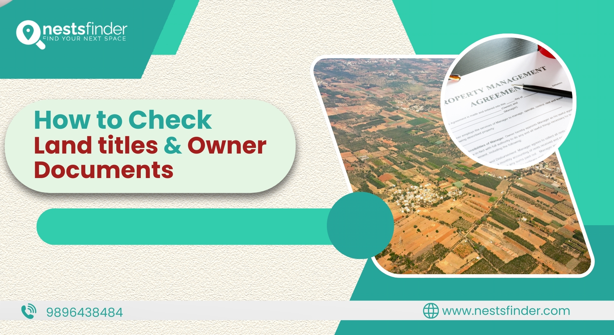 how to check land titles and owner documents